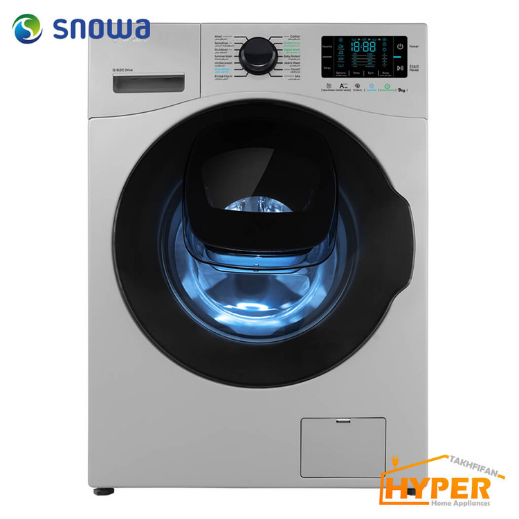 لباسشویی واش این واش 9 کیلویی اسنوا سفید SWM-94W60