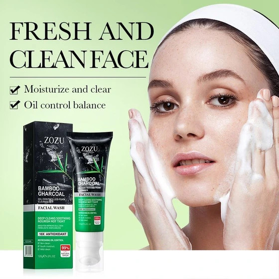 فوم شستشو زغال زوزو