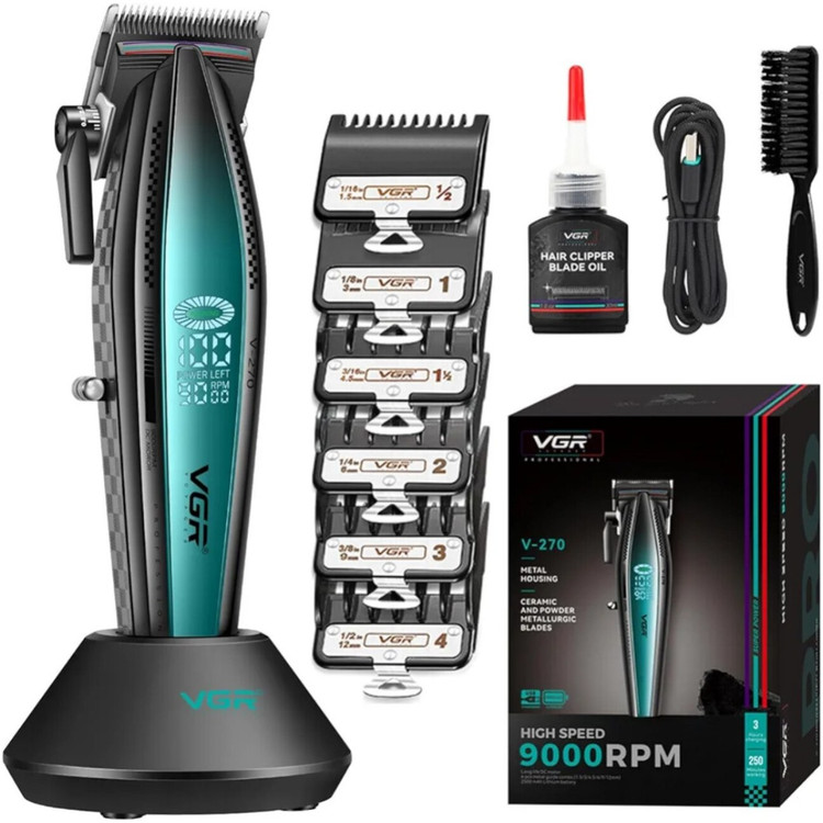 ماشین اصلاح موی سر و صورت وی جی ار مدل v-270