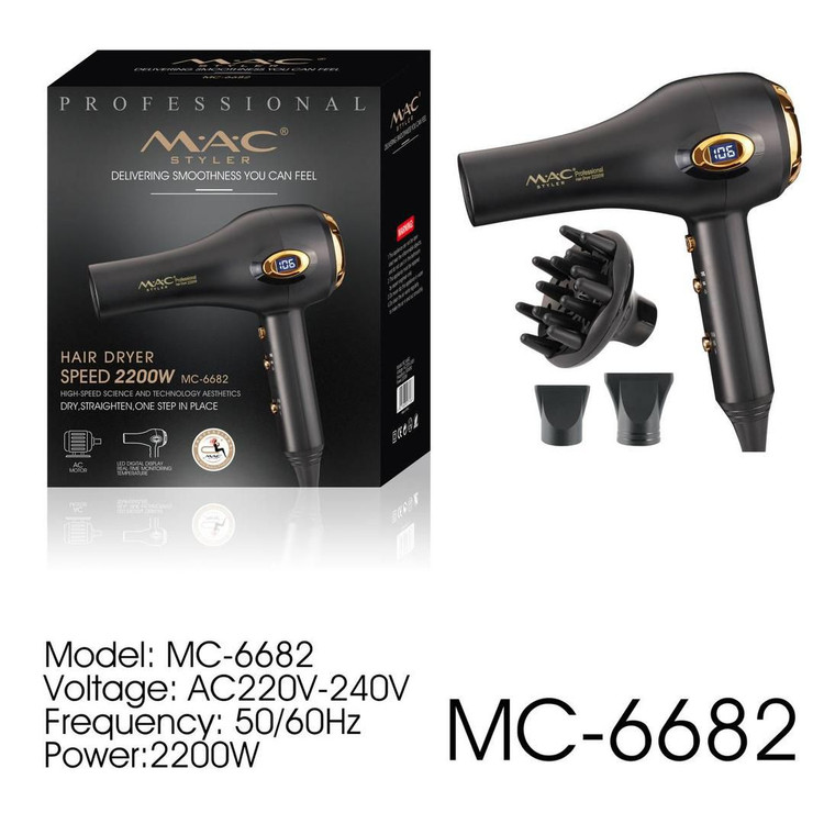سشوار مک استایلر مدل MC-6682