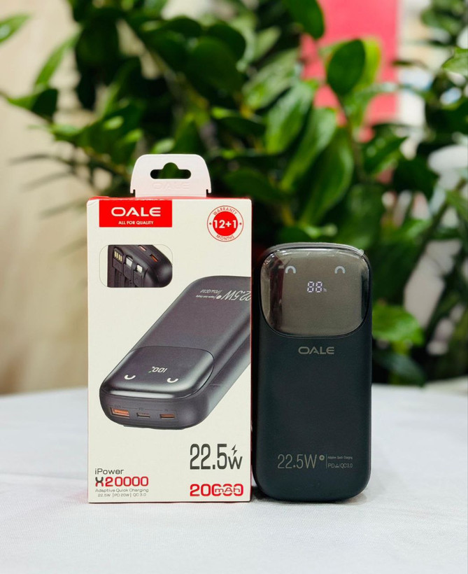 پاوربانک OALE مدل iPower X20000 ظرفیت ۲۰ هزار میلی آمپر ساعت