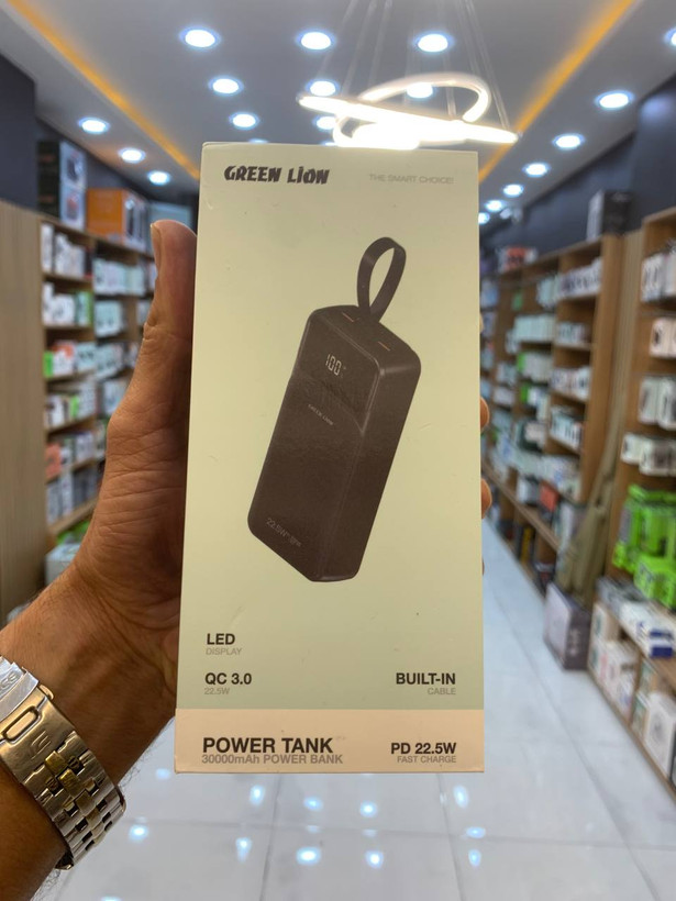 پاوربانک گرین لاین مدل Power Tank ظرفیت ۳۰ هزار