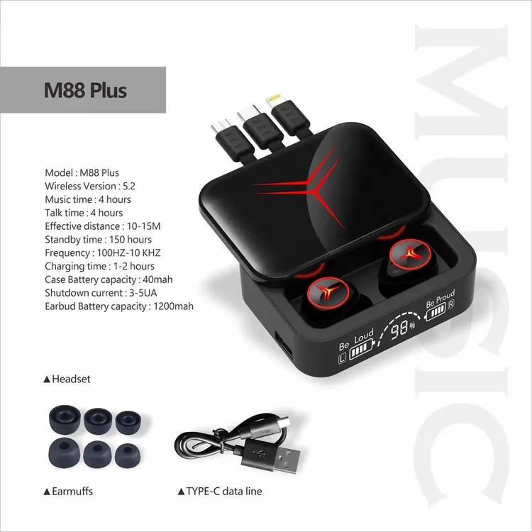 هدفون بی سیم M88