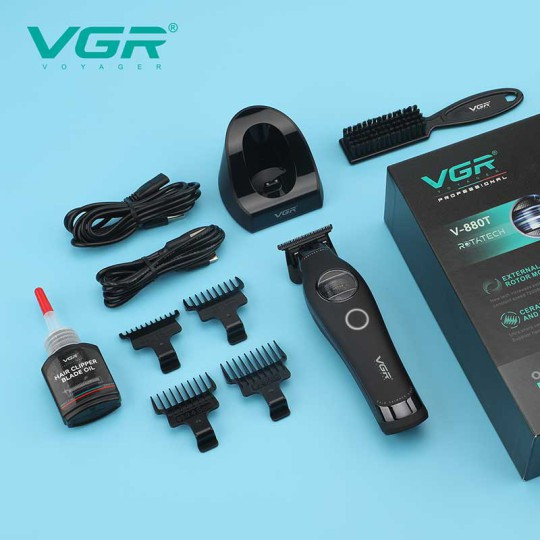 ماشین اصلاح وی جی آر مدل VGR V-880T با برش مستقیم (رنگ رندوم)