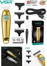 ماشین اصلاح وی جی آر مدل V-911 با تکنولوژی برش مستقیم و صفرزن ( رنگ بصورت رندوم )